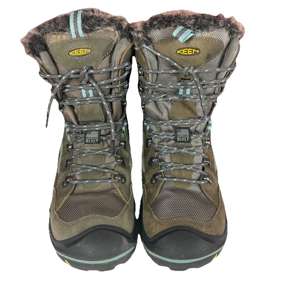 Keen Durand Polar Waterproof Trekking Boots 1013990 Women's Winter Warm Size 8.5